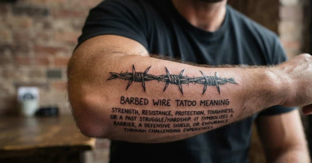 Barbed Wire Tattoo Meaning: Everything You Need to Know Before Getting One